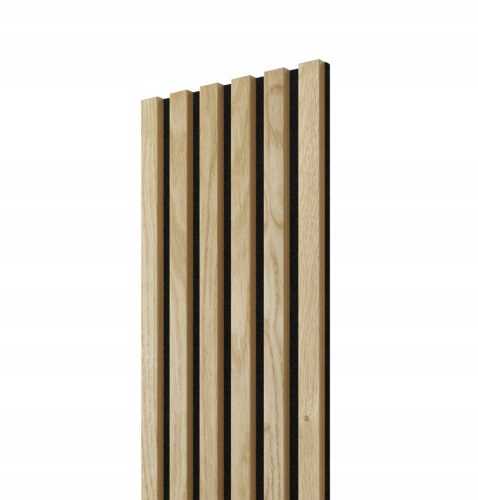 Ukrasne letvice Lamele3D 30x275 cm hrastov furnir