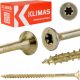 Vijci za drvo konstrukcijski torx s konusnim glavama WKCS 4x70 mm (200 kom.)