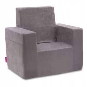  Dječja fotelja Badum Classic, nijanse sive