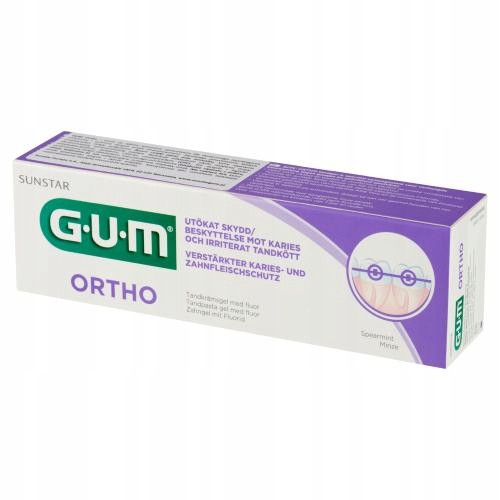 Sunstar GUM Pasta za zube za osobe s ortodontskim aparatom - 75 ml