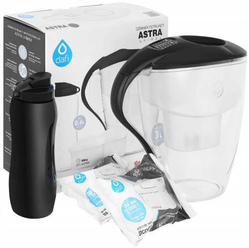 Dafi Astra Unimax filter vrč 3 l srebrno/siva