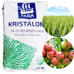 Yara Kristalon Zeleni 18-18-18 Višekomponentni NPK 25 KG