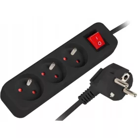 Razvodnik 3m produžni kabel, 3 PL 230 utičnice