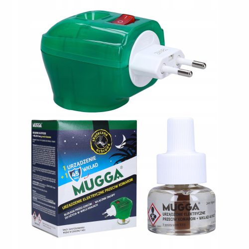  Mugga tekućina protiv komaraca 0,06 kg 35 ml + Samoljepljive etikete u pravokutnim listovima 1 kom.