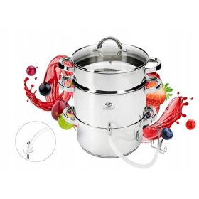   Sokovnik Meyerhoff 5L od nehrđajućeg čelika s plinskim i indukcijskim kuhalom za paru