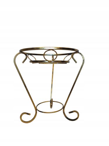 Centurion metalni stalak za cvijeće 35 cm crno-zlatnog dizajna
