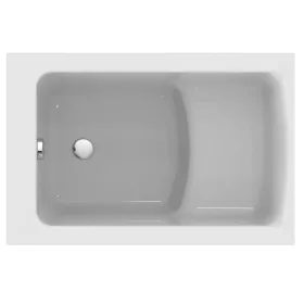   Ideal Standard Konektirajte zrak pravokutnu akrilnu kadu, bočni odvod, 105 x 70 cm