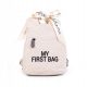 Dječji ruksak s ručkama My First Bag Teddy Bear White (Limited Edition)