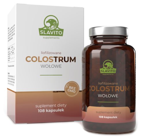 Colostrum Bovinum - Suplement diety z liofilizowanym colostrum wołowym