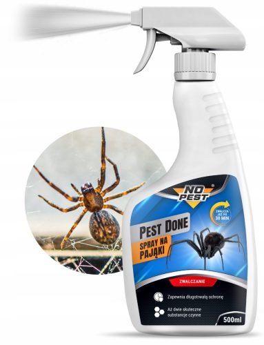  Raspršivač, aerosol protiv žohara, mrava, pauka, stjenica, srebrnih ribica No-Pest 0,5 kg 500 ml