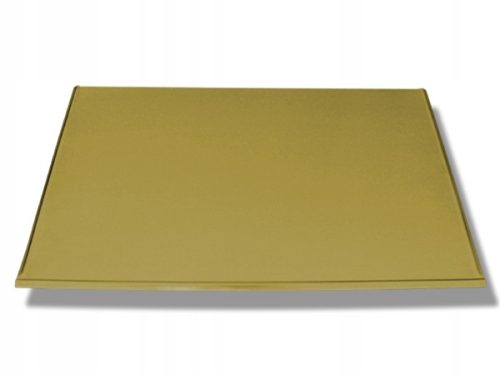Elegantna bakrena zaštita ispred kamina, satenska obrada, dimenzije 70x40cm B