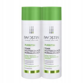   IWOSTIN PURRITIN Tonik za čišćenje i normalizaciju kože, 200 ml