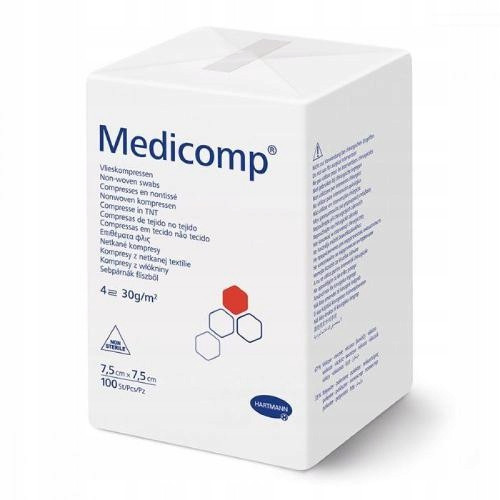 HARTMANN MEDICOMP sterilne komprese 7,5 cm 100 kom