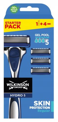 Wilkinson Hydro 5 Skin Protection Regular Maszynka za brijanje s 4 zamjenska uloška
