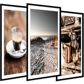 Moderni zidni slikopis, set za kuhinju, 3 komada