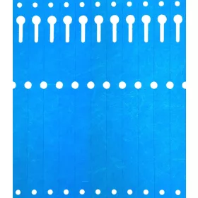  Tyvek etikete 17x220 plisirane 2500 komada plave