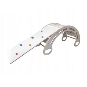 Bujak + zježdžalnia Babylike - Montessori MDF BIJELI