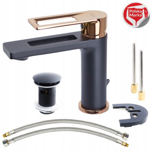 Baterija za umivaonik Sotbe LOFT SVART GOLD