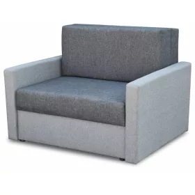   Sofa Tedi Deluxe s funkcijom spavanja, 98 x 98 cm, siva tkanina