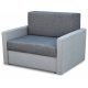 Sofa Tedi Deluxe s funkcijom spavanja, 98 x 98 cm, siva tkanina