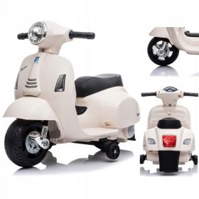   Električni Vespa Skuter za Djecu do 25 kg Električni Vespa skuter za djecu do 25 kg je idealno vozilo za zabavu i sigurnost vašeg mališana. Izrađen je od visoko