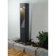 MODERNA vrtna lampa 60cm kvadratna, siva/jasen