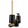 Set kupaonskog pribora ESPINO SET 4 ELEMENTS BLACK 4 elementa crna, nijanse smeđe i bež