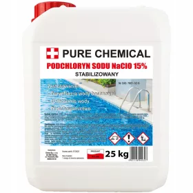 Bazen Plus - Tekući klor za bazen 25kg