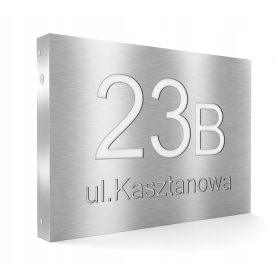 Kućni broj Cozy Planet 30 x 20 cm