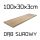 Trep hrast stopnica 100x30x3
