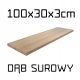 Trep hrast stopnica 100x30x3