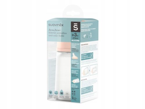 Suavinex Zero Zero boca M srednjeg protoka 270 ml