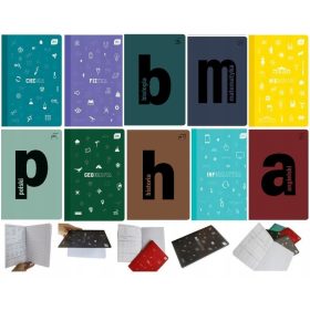   Zeszyt tematski A5, 60 listova, Interprint, 10 komada s PP omotom