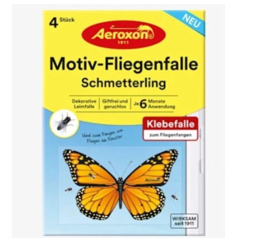 AEROXON Sredstvo za privlačenje muha BUTTERFLY za prozor