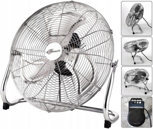  Amare VT-03 podni ventilator srebrno/siva