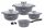 Zilner Premium set aluminijskih lonaca, 9 kom.