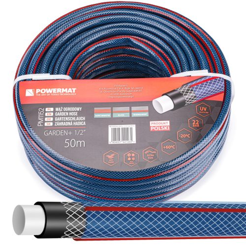  Crijevo za vodu GARDEN 1/2'' 50m 4 sloja 22 bara