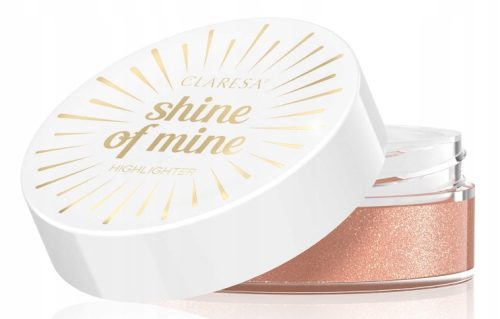 CLARESA Sjajni puder za lice Shine of Mine broj 13 Ruža Zlato