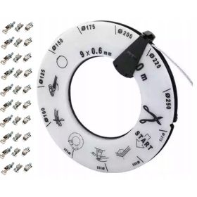   CMB Prowent traka za kabelsku vezicu 30 mx 9 mm + 50 CMC stezaljki