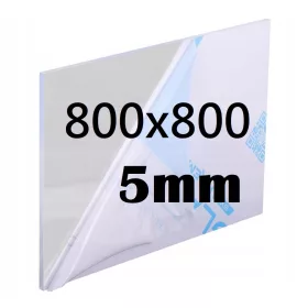  Bezbojna PLEXI ploča rezana na dimenzije 800x800x5mm