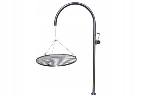  Roštilj INOX obruč inox dizalica + rešetka 70