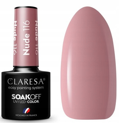 Hibridni lak za nokte Claresa Color NUDE 116