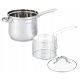 GARNEK ZA PRŽENJE POMFRITA KAMILLE KM-5852 SREBRNI 3,5 L