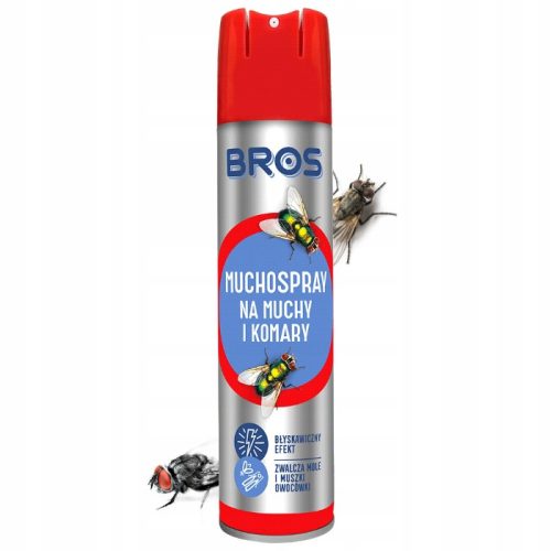 Aerosol protiv komaraca i muha Bros 750 ml