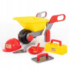 Wader-Polesie Set za Zidanje s Taczkom za Pijesak 50229