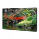 Japanski vrt na platnu 100x70 cm