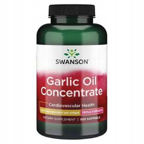 Swanson Health Products Češnjakovo ulje 1500mg kapsule - 500 komada