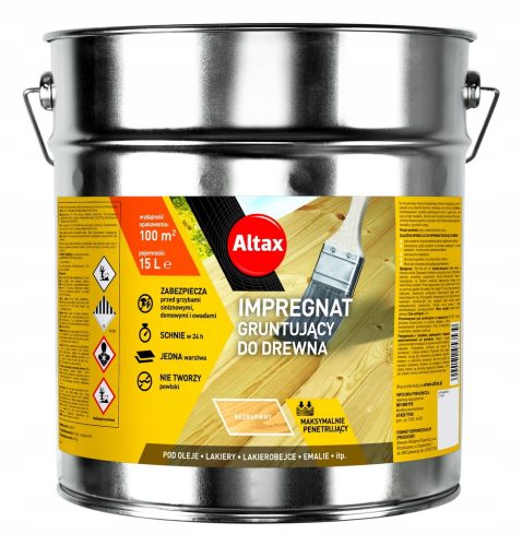 Altax premaz za drvo bez boje 15L
