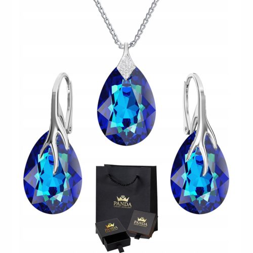 Set nakita Swarovski Kandže Srebrni poklon