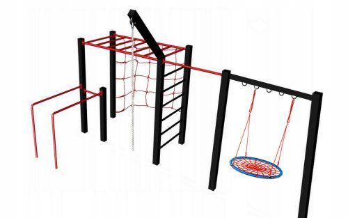 STREET WORKOUT PARK MAJMUŠ GROZD RAIL CICONIA GNIAZDO